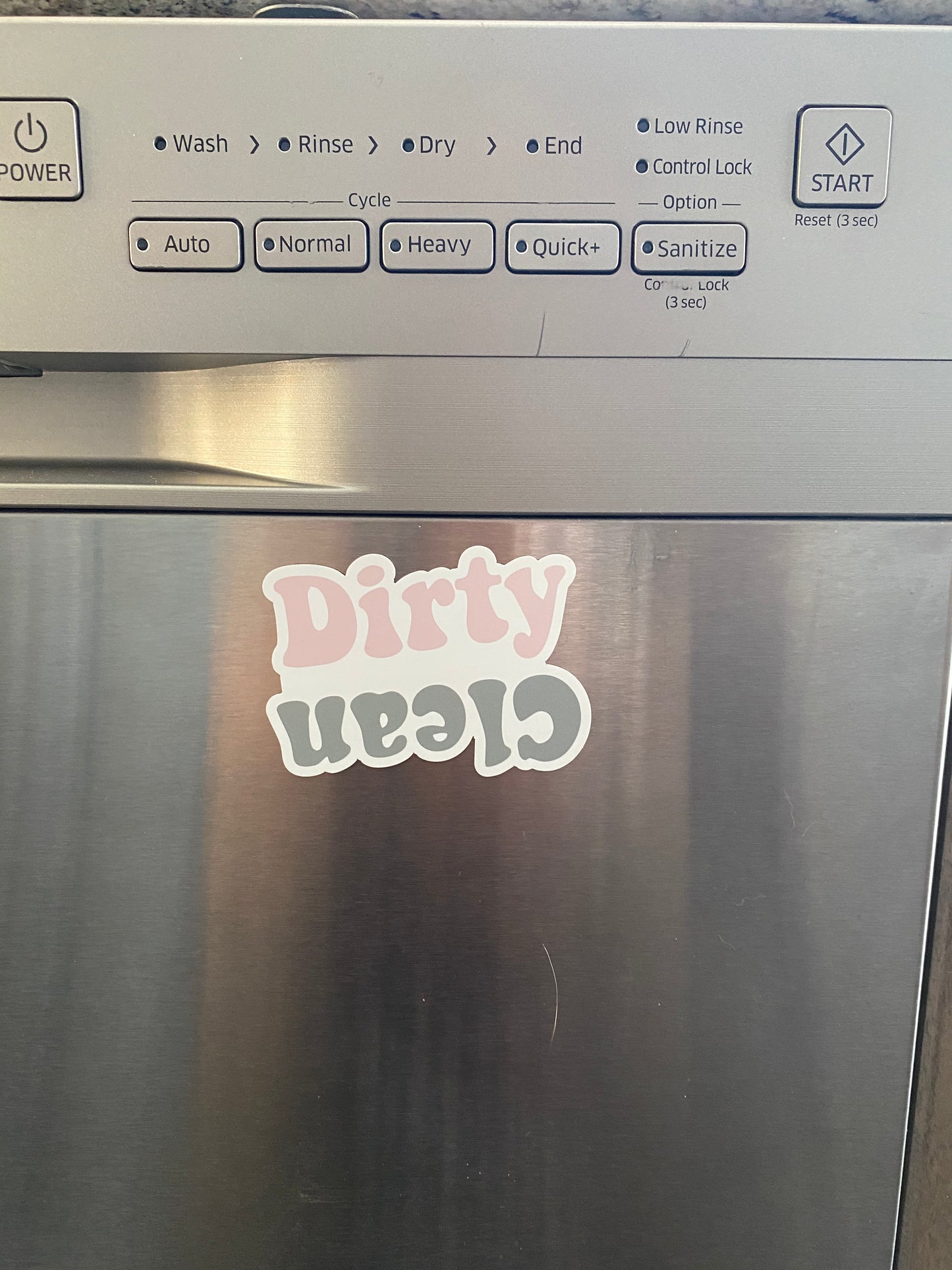 Clean/Dirty Magnet