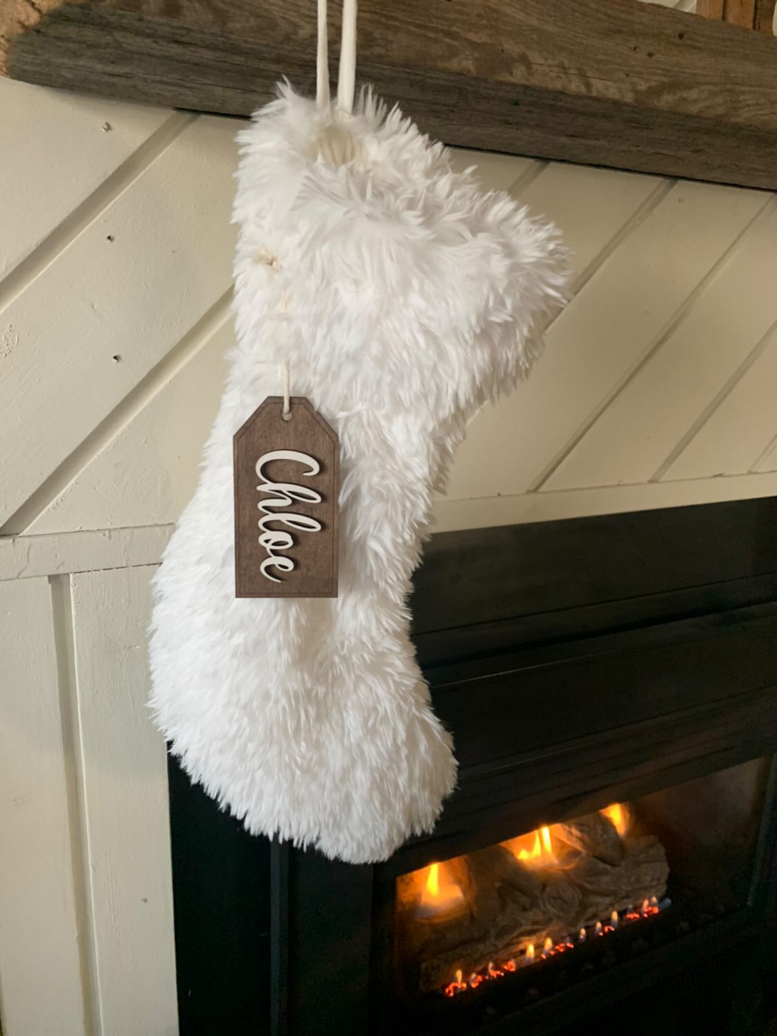 Modern Stocking Tag