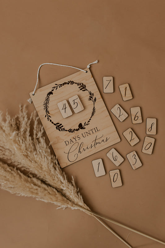 Elegant Christmas Countdown