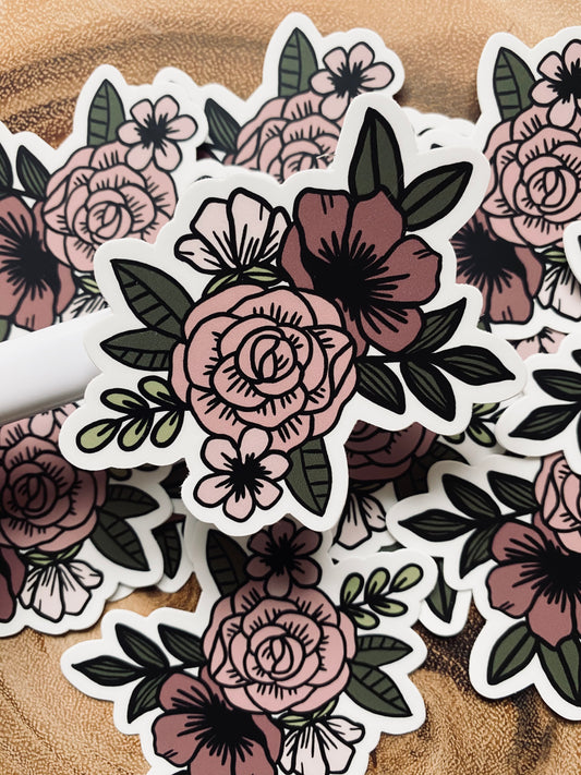 Floral Bouquet Sticker