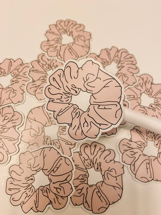 Scrunchie Sticker