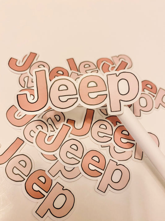 Jeep Sticker