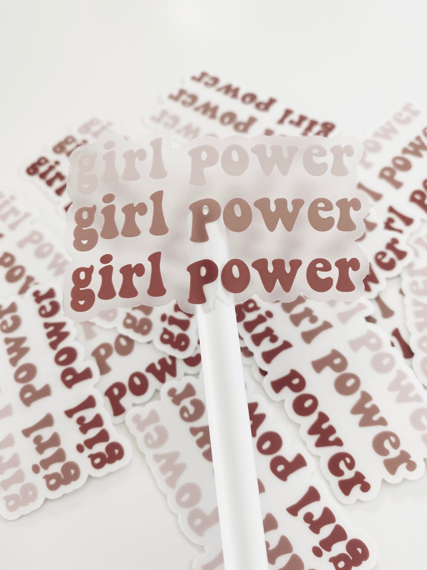 Girl Power Sticker