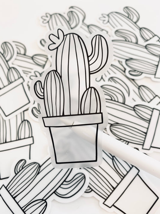 Cactus Sticker