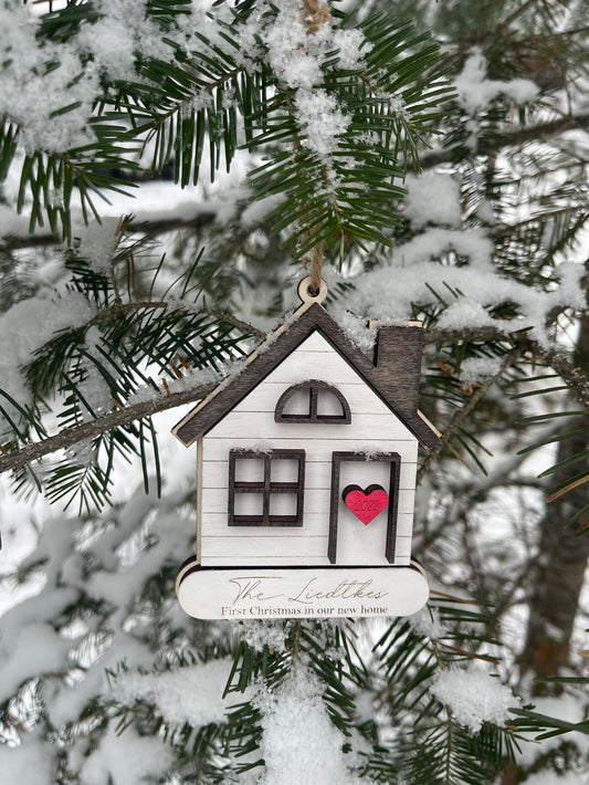 First Christmas in Our New Home Ornament