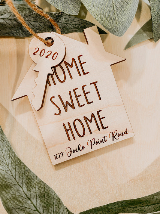 Home Sweet Home Ornament