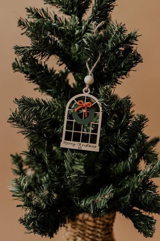 Merry Christmas Window