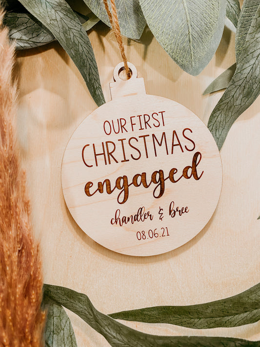Our First Christmas Engaged